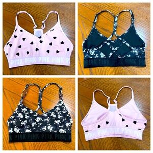 Set of 2 PINK Ultimate Sports Bras